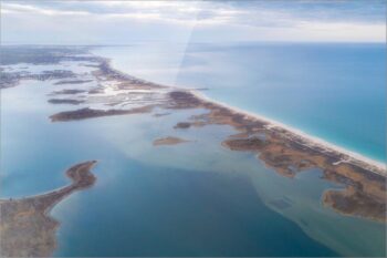 Ethereal Edge – Acrylic Print Aerial Film & Fire