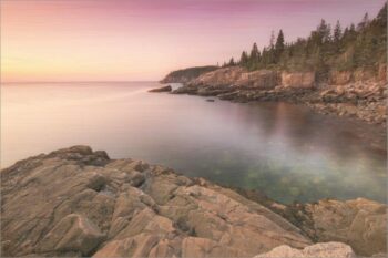 Acadia’s Allure – Wood Print Acadia National Park Film & Fire